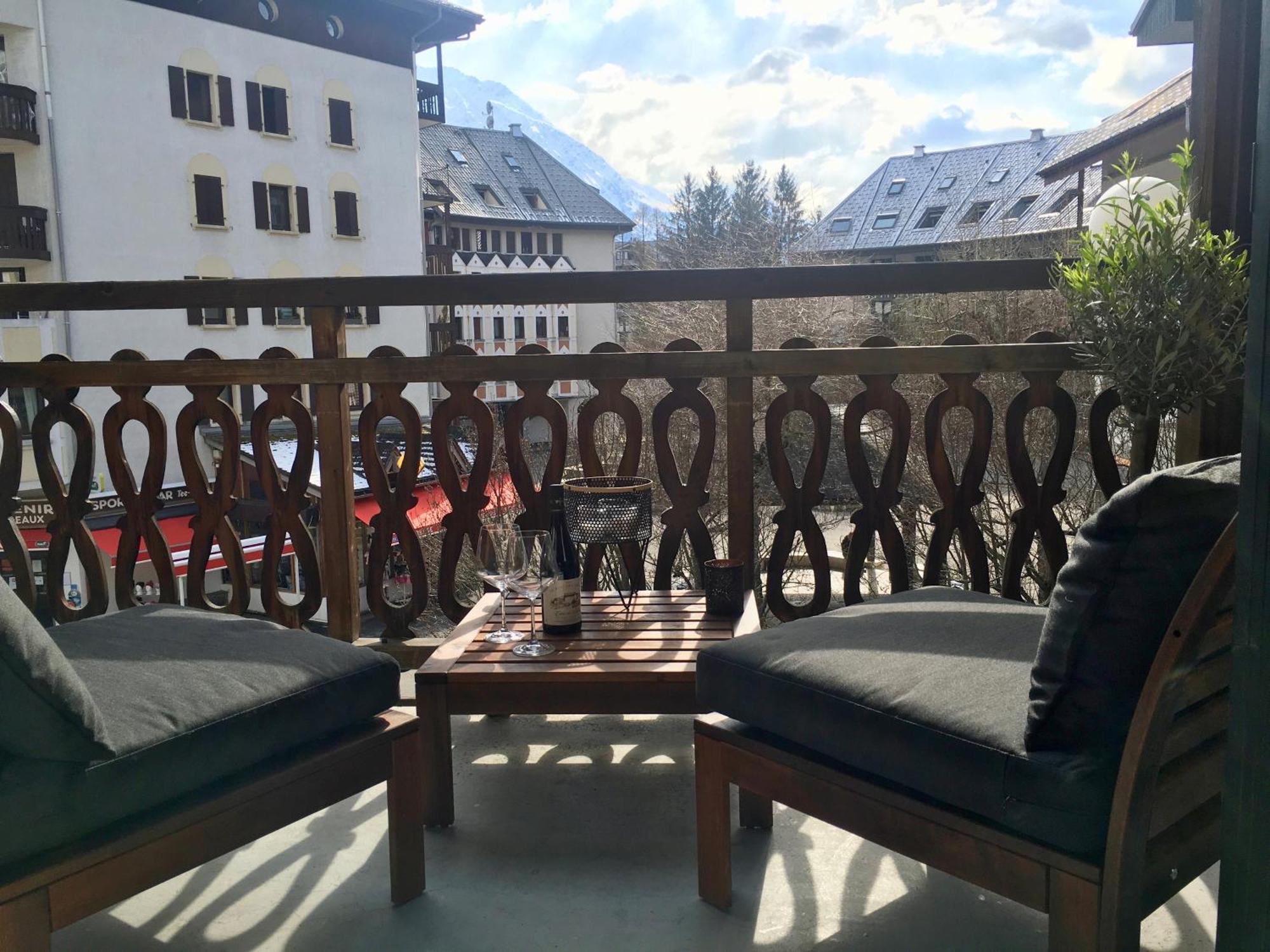 Chamonix Sud Studio With Mont Blanc Views Ngoại thất bức ảnh